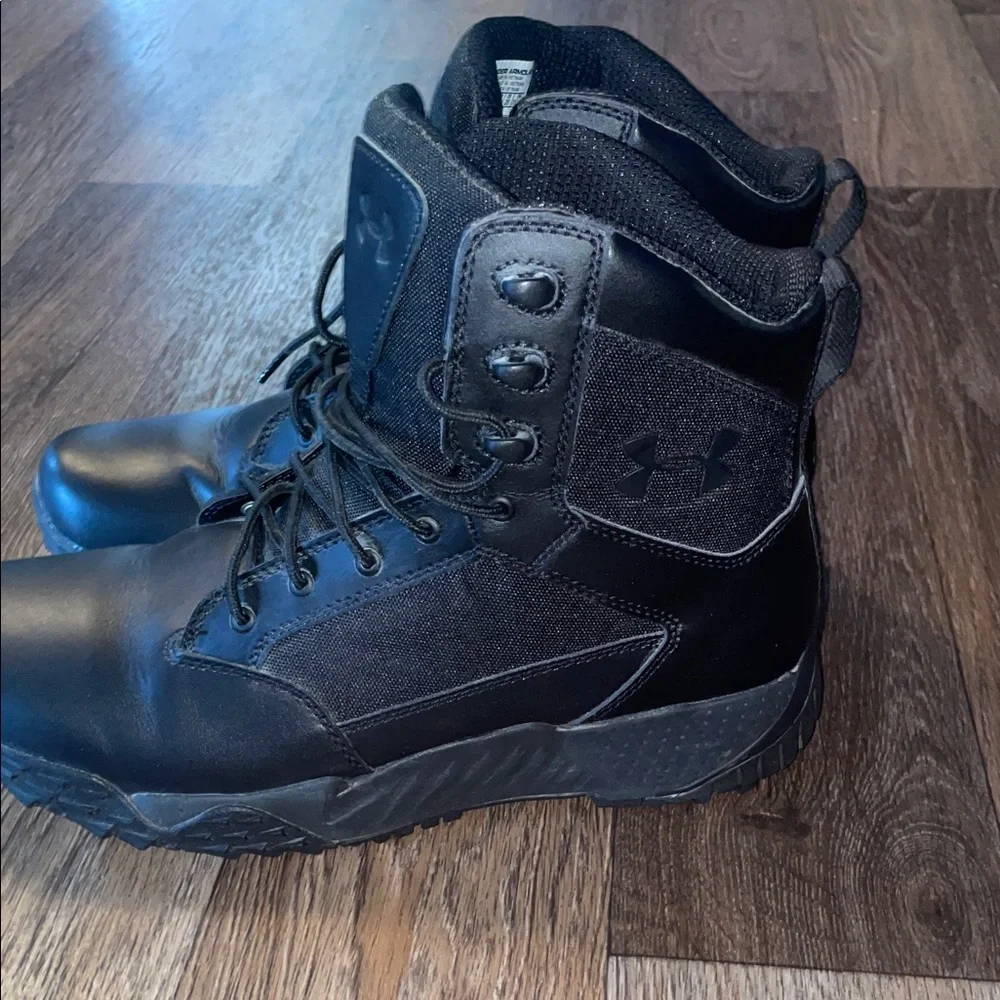 Under Armour Black Combat Boots - Picture 3 of 7